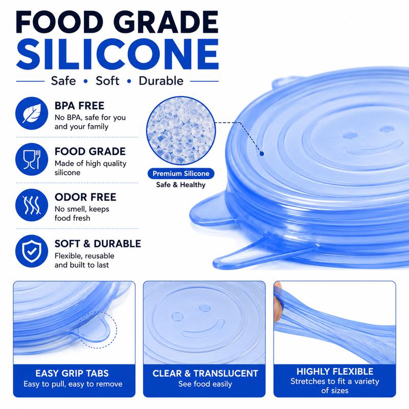 Silicone Food Covers
