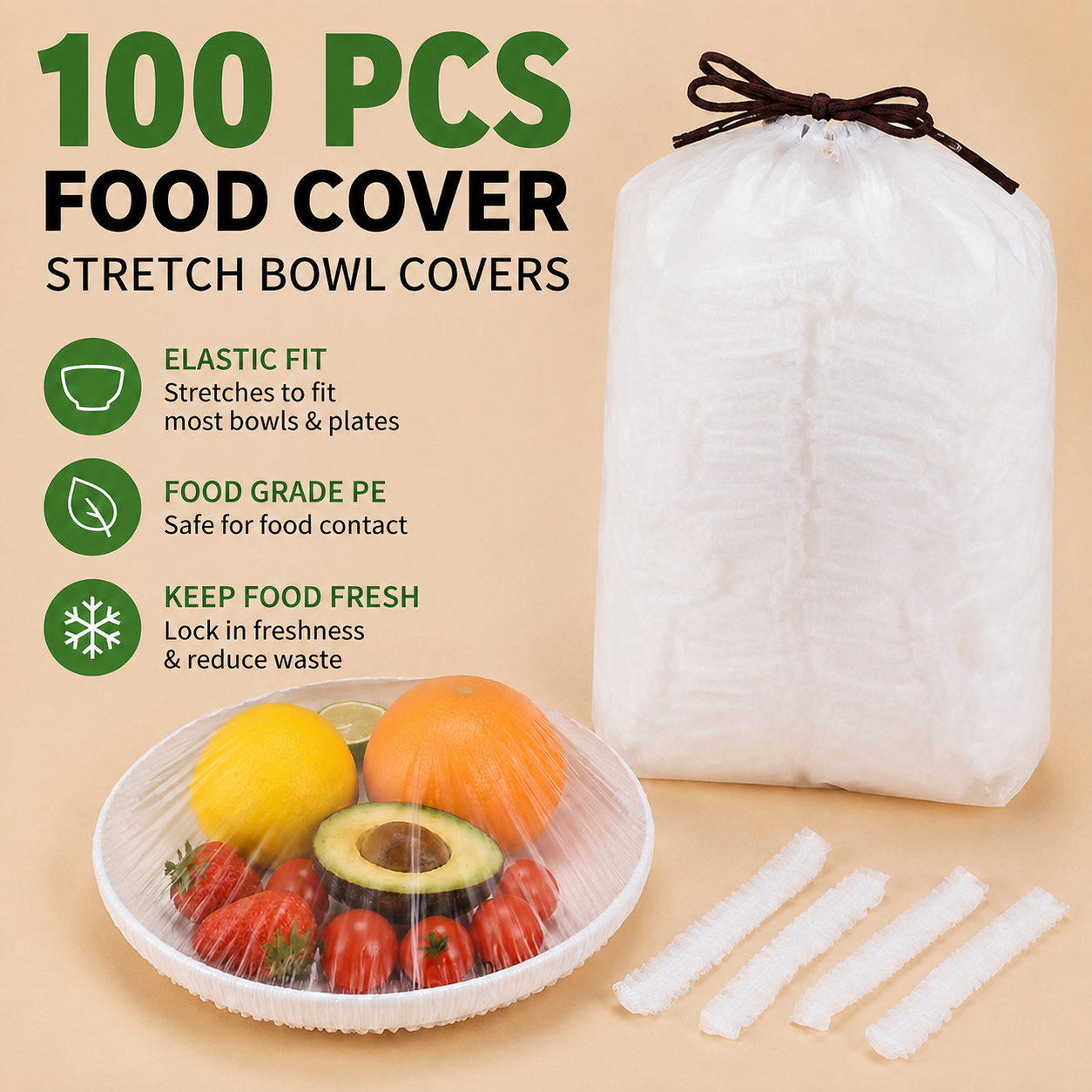 Disposable Stretch Food Covers