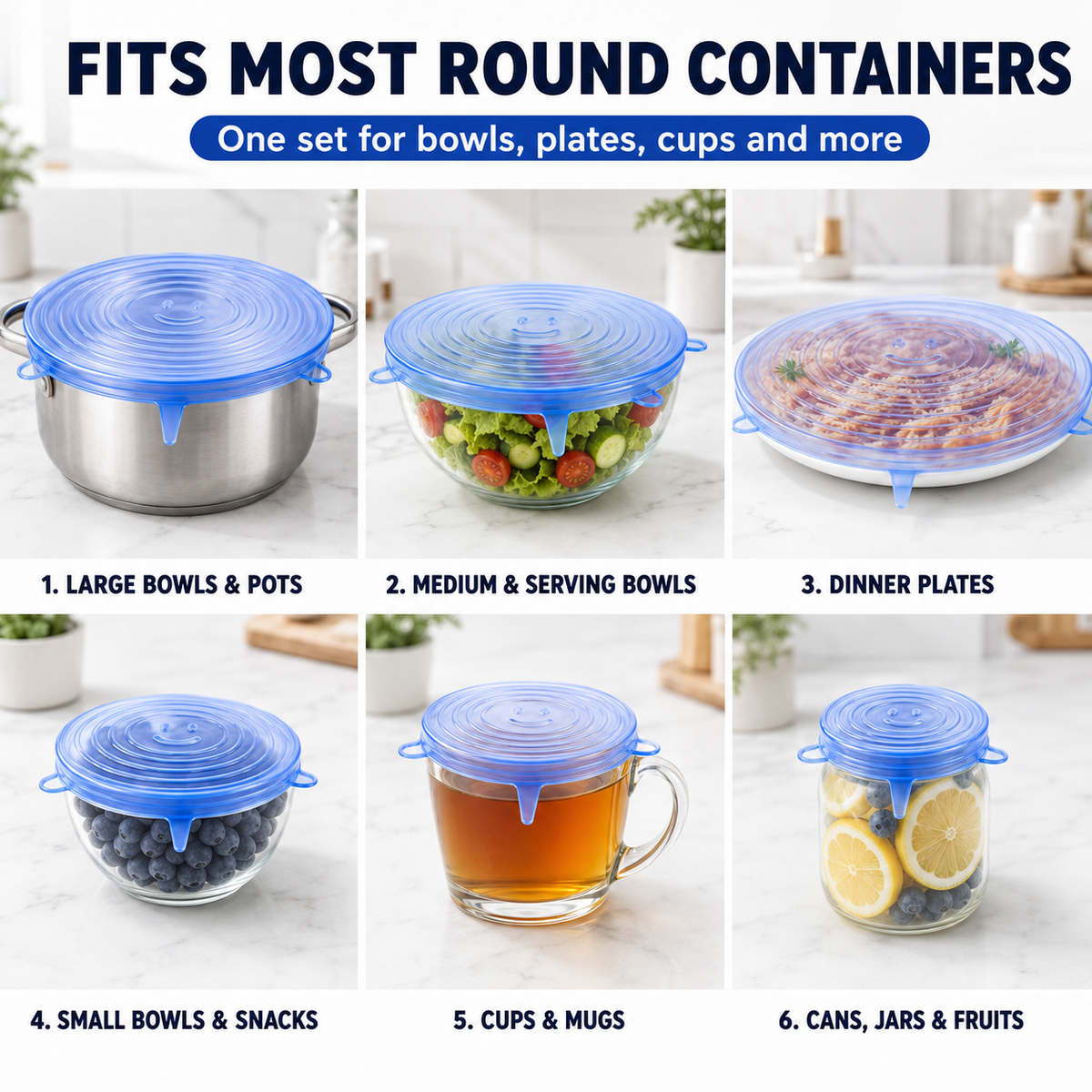 Silicone Food Covers