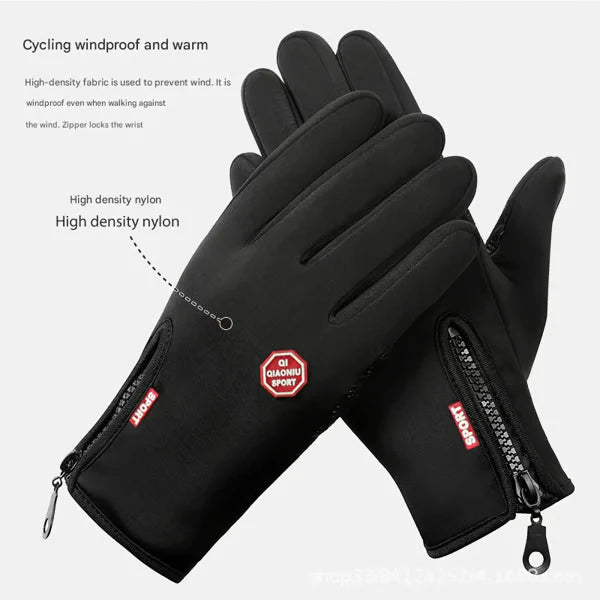 Thermal Winter Gloves - All-Day Warmth, Full Phone Use