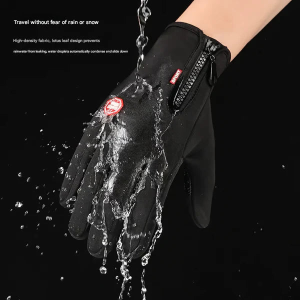 Thermal Winter Gloves - All-Day Warmth, Full Phone Use