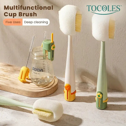 5-in-1 Bottle and Straw Cleaning Brush Set