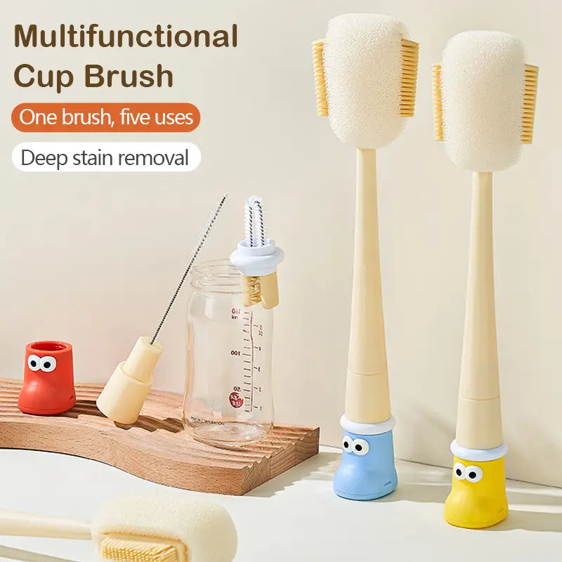 5-in-1 Bottle and Straw Cleaning Brush Set